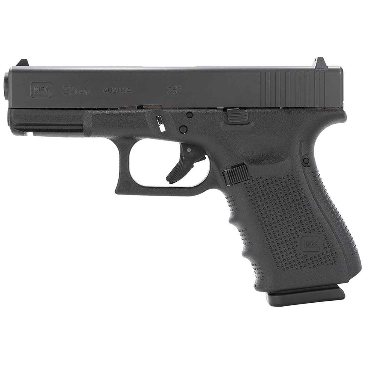 Glock 32 G4 357 SIG4.02in Black Nitride Pistol - 10+1 Rounds - Black Glock 32 G4 357 SIG4.02in Black Nitride Pistol - 10+1 Rounds - Black
