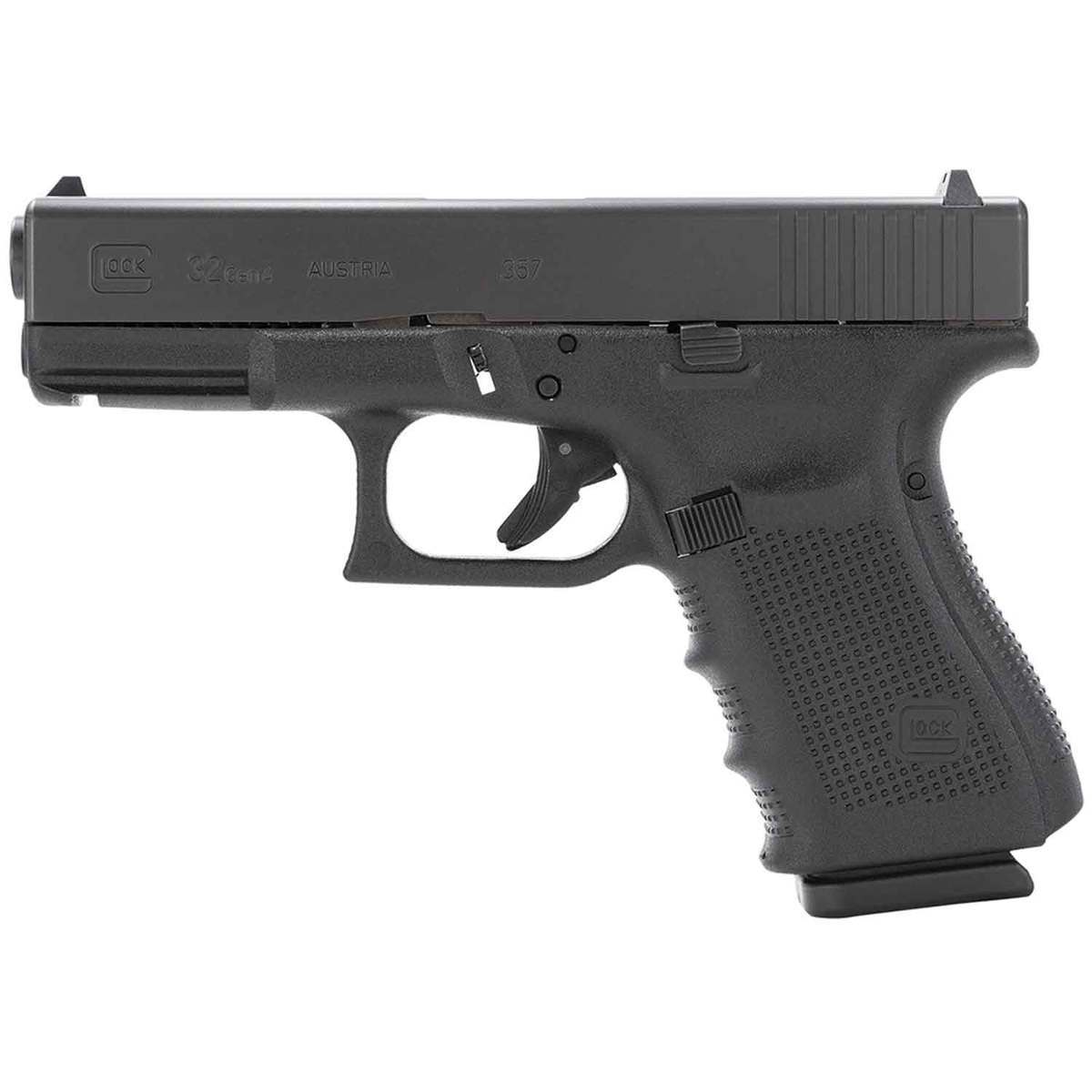 Glock 32 G4 357 SIG4.02in Black Nitride Pistol - 13+1 Rounds - Black Glock 32 G4 357 SIG4.02in Black Nitride Pistol - 13+1 Rounds - Black