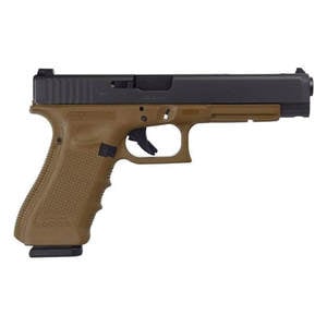 Glock 34 Gen4 9mm Luger 5.31in FDE/Black Pistol - 10+1 Rounds