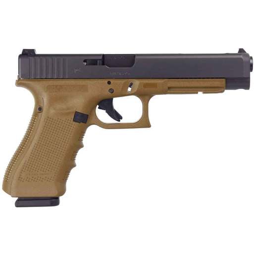 Glock 34 Gen4 9mm Luger 5.31in FDE/Black Pistol - 17+1 Rounds - Fullsize image