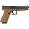 Glock 34 G4 9mm Luger 5.31in FDE/Black Pistol - 17+1 Rounds