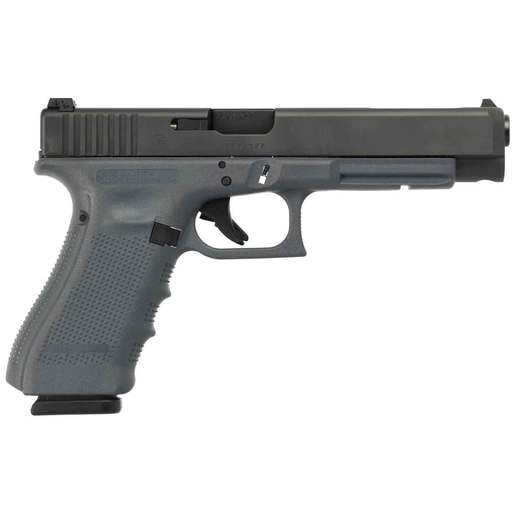 Glock 34 Gen4 9mm Luger 5.31in Gray/Black Pistol - 17+1 Rounds - Fullsize image