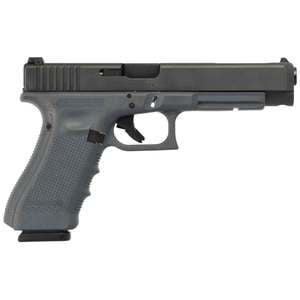 Glock 34 Gen4 9mm Luger 5.31in Gray/Black Pistol - 17+1 Rounds
