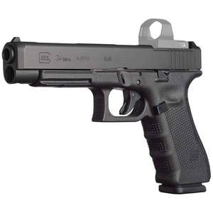 Glock 34 G4 MOS 9mm Luger 5.31in Black Pistol - 10+1 Rounds