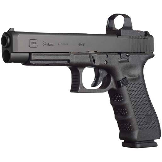 Glock 34 Gen4 MOS 9mm Luger 5.31in Black Pistol - 10+1 Rounds - Fullsize image