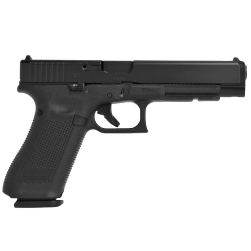 Glock 34 Gen5 MOS 9mm Luger 5.31in Black nDLC Pistol - 10+1 Rounds - Black Fullsize image