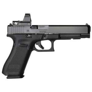 Glock 34 Gen5 MOS 9mm Luger 5.31in Black nDLC Pistol - 10+1 Rounds