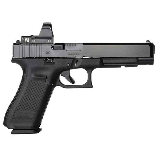 Glock 34 Gen5 MOS 9mm Luger 5.31in Black nDLC Pistol - 10+1 Rounds - Fullsize image