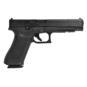 Glock 34 Gen5 MOS 9mm Luger 5.31in Black nDLC Pistol - 17+1 Rounds