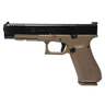 Glock 34 MOS G5 9mm Luger 5.31in Black/FDE Pistol - 17+1 Rounds - Tan