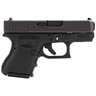 Glock 39 45 G.A.P. 3.43in Black Nitrite Pistol - 6+1 Rounds - Black