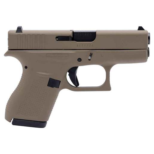 Glock 42 380 Auto (ACP) 3.25in FDE Pistol -  6+1 Rounds - Subcompact image