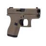 Glock 42 380 Auto (ACP) 3.25in FDE Pistol -  6+1 Rounds