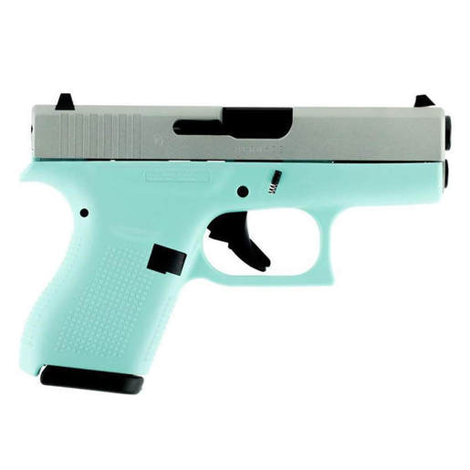 Glock 42 380 Auto (ACP) 3.25in Robin Egg Blue Pistol - 6+1 Rounds - Subcompact image