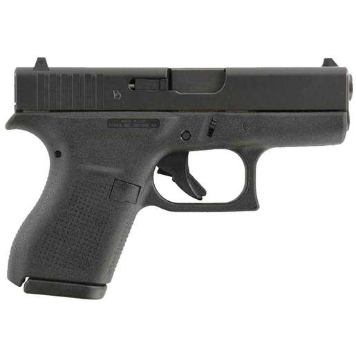 Glock 42 Fixed Sights 380 Auto (ACP) 3.25in Black Pistol - 6+1 Rounds - Subcompact image