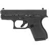 Glock 42 White Dot 380 Auto (ACP) 3.25in Black Pistol - 6+1 Rounds - Black