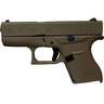 Glock 43 9mm Luger 3.25in FDE Pistol - 6+1 Rounds - Tan