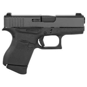 Glock 43 9mm Luger 3.41in Black Pistol - 6+1 Rounds