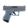 Glock 43 9mm Luger 3.41in Blue Titanium Cerakote Pistol - 6+1 Rounds - Blue