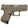 Glock 43 9mm Luger 3.41in FDE Pistol - 6+1 Rounds - Tan