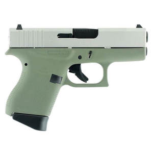 Glock 43 9mm Luger 3.41in Forest Green Cerakote Pistol - 6+1 Rounds