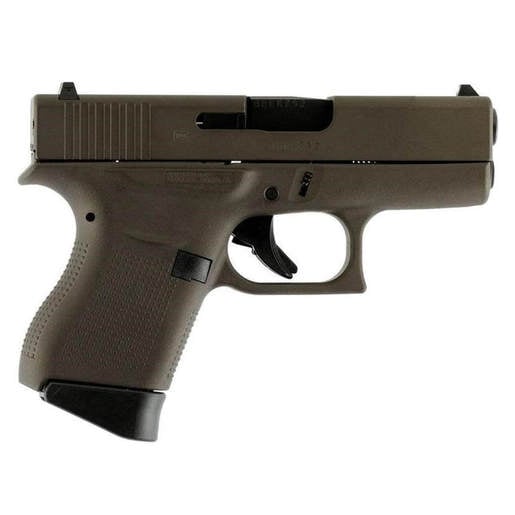 Glock 43 9mm Luger 3.41in Midnight Bronze Pistol - 6+1 Rounds - Brown Subcompact image