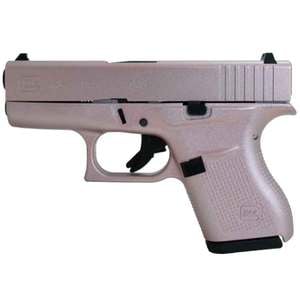 Glock 43 9mm Luger 6.25in Rose Gold Pistol - 6+1 Rounds