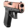 Glock G43X 9mm Luger 3.39in Rose Gold PVD Pistol - 10+1 Rounds - Pink