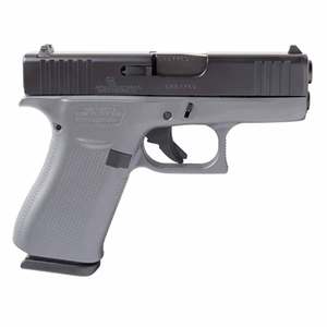 Glock 43X 9mm Luger 3.4in Concrete Gray Pistol - 10+1 Rounds