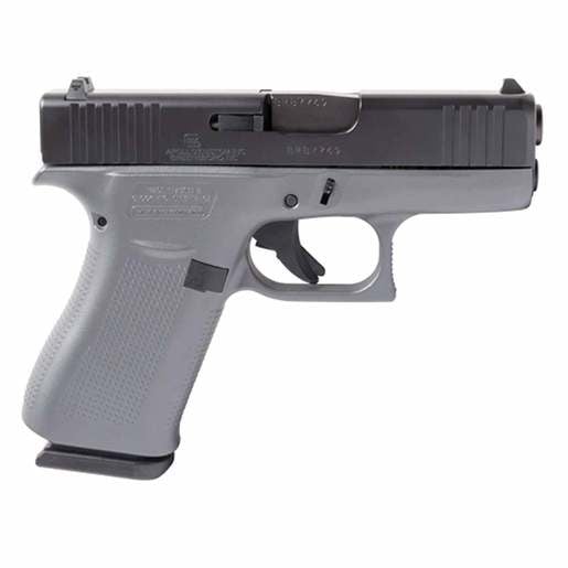 Glock 43X 9mm Luger 3.4in Concrete Gray Pistol - 10+1 Rounds - Gray Subcompact image