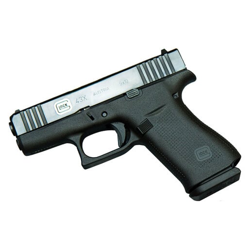 Glock G43X Deluxe Limited Edition 9mm Luger 3.39in Black Revolver - 10 Rounds - Black Subcompact image