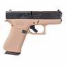 Glock 43X FDE 9mm Luger 3.4in Elite Black Pistol - 10+1 Rounds - Tan