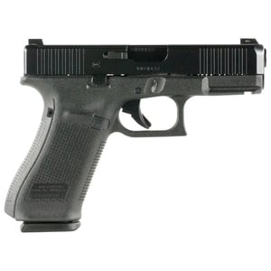 Glock 45 Compact G5 9mm Luger 4.02in Black nDLC Pistol - 10+1 Rounds
