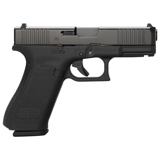 Glock 45 Compact Gen5 9mm Luger 4.02in Black nDLC Pistol - AmeriGlo Night Sight - 10+1 Rounds - Black Compact image