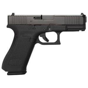 Glock 45 Compact Gen5 9mm Luger 4.02in Black nDLC Pistol - AmeriGlo Night Sight - 10+1 Rounds