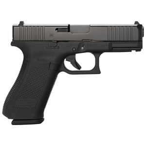 Glock 45 Compact G5 9mm Luger 4.02in Black nDLC Pistol - AmeriGlo Night Sight - 17+1 Rounds