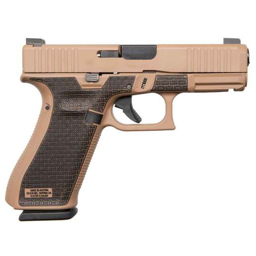 Glock 45 FDE 9mm Luger 4.02in Flat Dark Earth Cerakote Pistol - 17+1 Rounds - Compact image