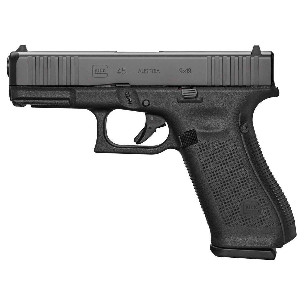 Glock G45 Gen5 9mm Luger 4 02in Black Pistol 17 1 Rounds Sportsman S Warehouse