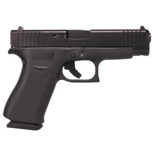 Glock 48 9mm Luger 4in Black Pistol - 10+1 Rounds