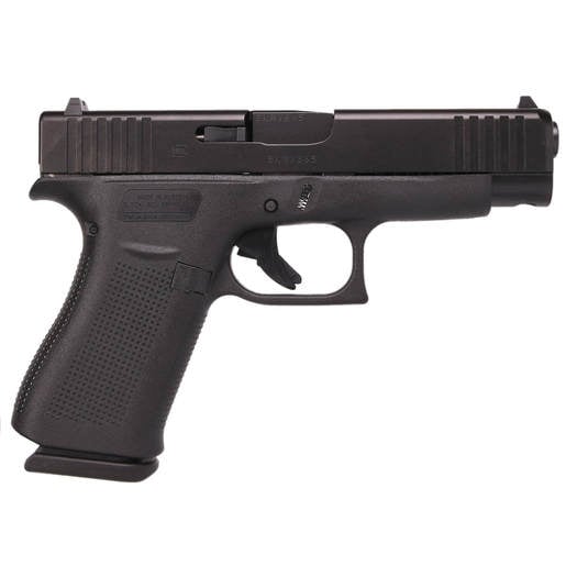 Glock 48 9mm Luger 4in Black Pistol - 10+1 Rounds - Black Compact image