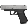 Glock 48 Compact 9mm Luger 4.17in Silver PVD Pistol - 10+1 Rounds - Black