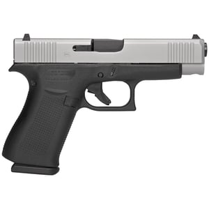 Glock 48 Compact GNS 9mm Luger 4.17in Silver PVD Pistol - 10+1 Rounds