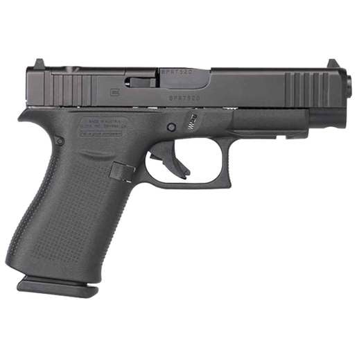 Glock 48 MOS 9mm Luger 4.17in Black Pistol - 10+1 Rounds - Black Compact image
