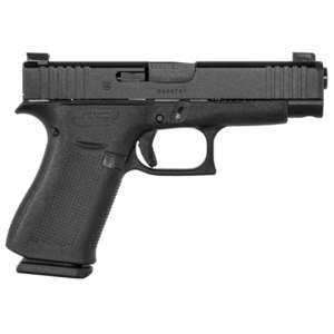 Glock 48 w/AmeriGlo 9mm Luger 4.17in Black Pistol - 10+1 Rounds