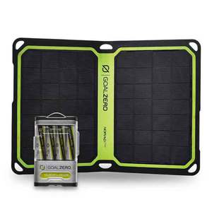 Goal Zero Guide 10 Plus + Nomad 7 Plus Solar Panel Kit