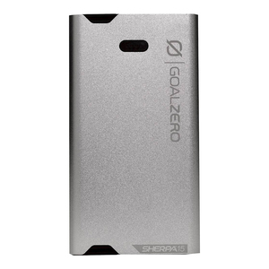 Goal Zero - Sherpa 3870 mAh Portable Charger for Lightning and Micro USB Enabled Devices - Silver