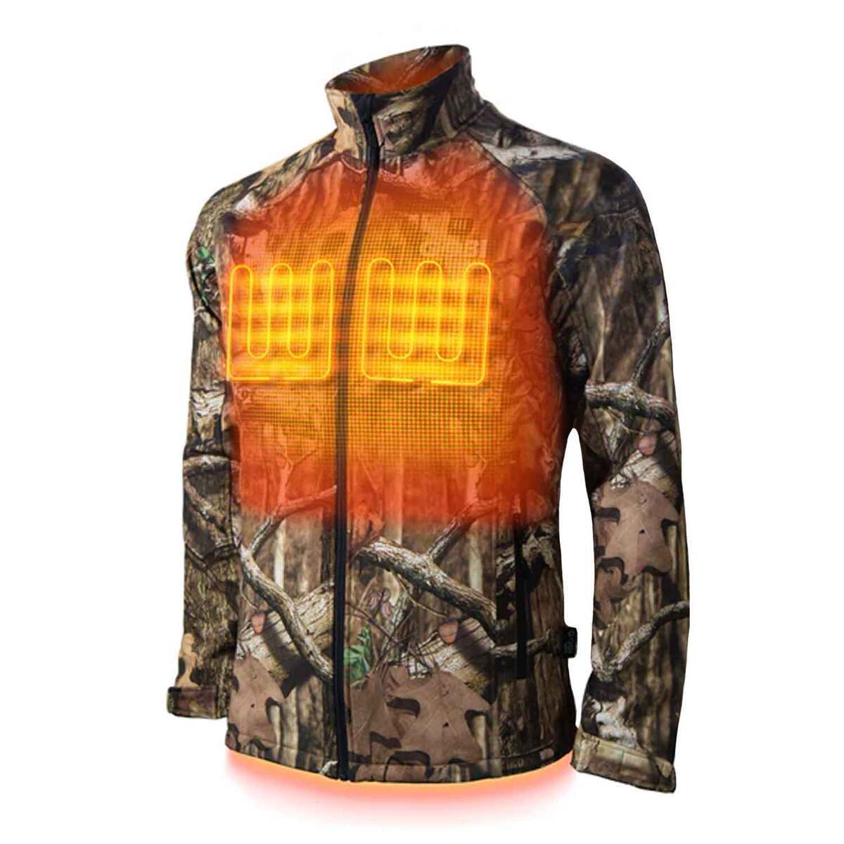 Gobi Heat Men's Mossy Oak Break-Up Sahara Heated Hunting Jacket Gobi Heat Men's Mossy Oak Break-Up Sahara Heated Hunting Jacket