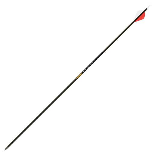 Gold Tip Cut Down 340 spine Carbon Arrows – 4 Pack – Black