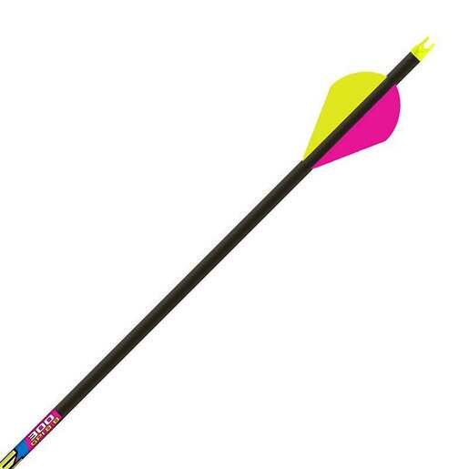 Gold Tip Force F.O.C 400 spine Carbon Arrows – 6 Pack – Black/Pink/Yellow
