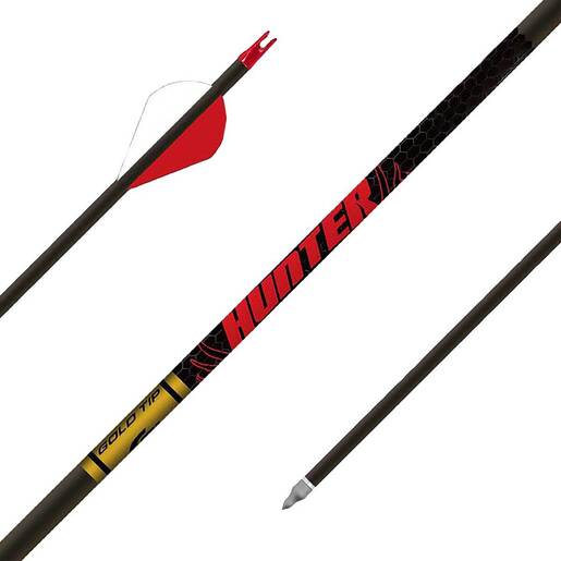 Gold Tip Hunter Carbon Hunting Arrows – Black
